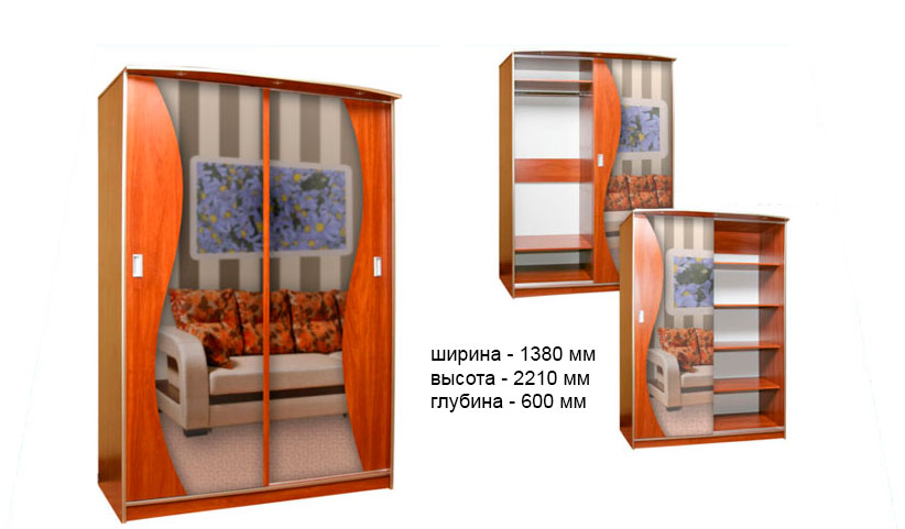 Изготовление шкафов купе в Гомеле и области от компании "Мебель Беларуси"